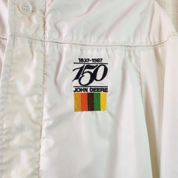 🚜 Vtg 80s John Deere 150th Anniv Bomber | XS - Picture 3 of 10